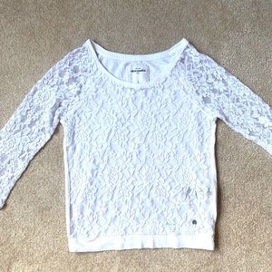 Abercrombie kids girls lace sweater